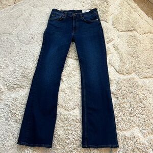 Rag & Bone midrise Dark denim bootcut